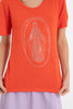 Camiseta Santa Strass Laranja