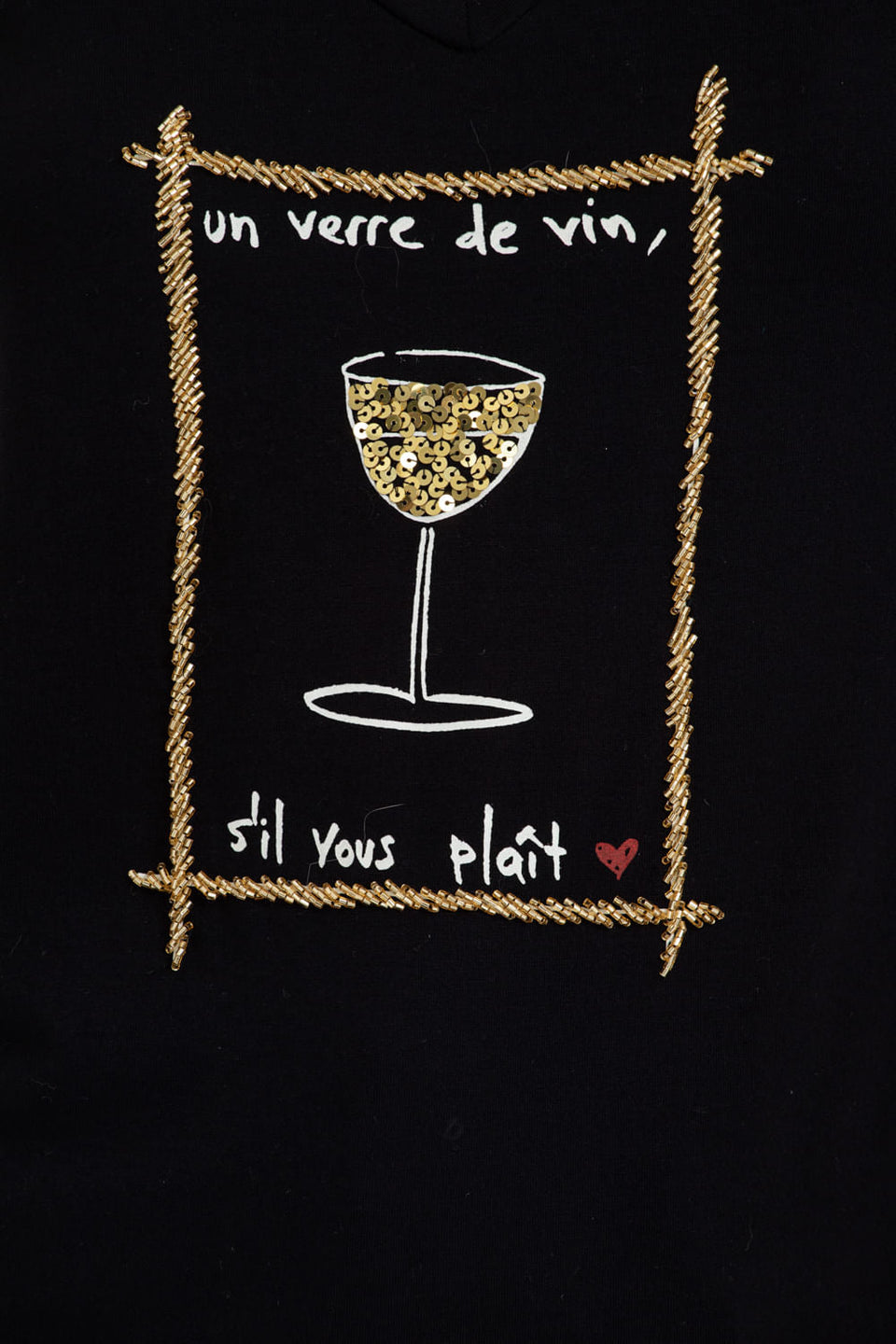 Camiseta Wine Preto