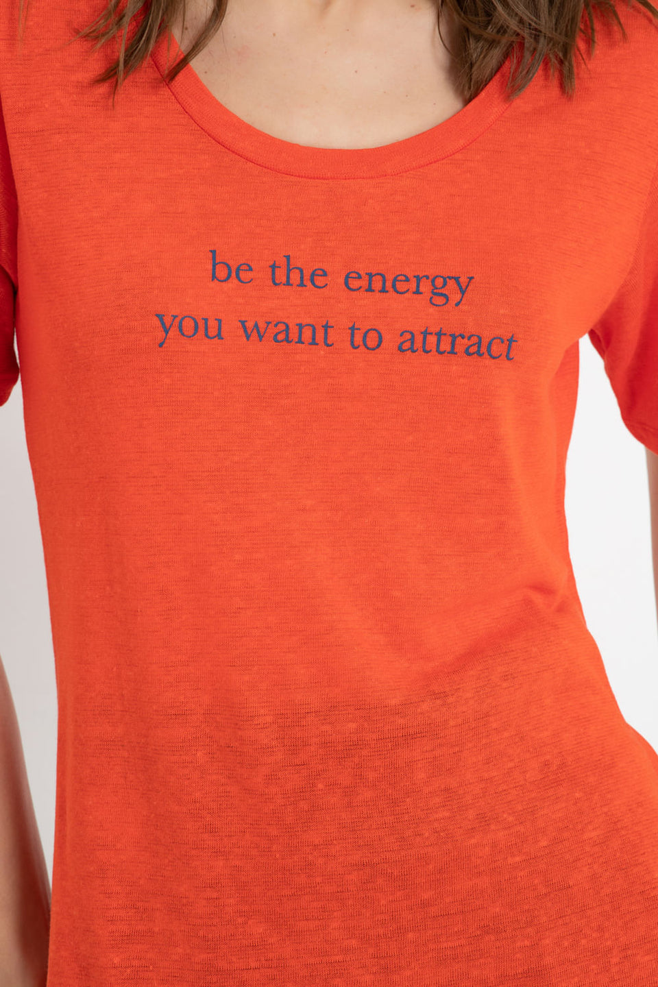 Camiseta Be The Energy Laranja