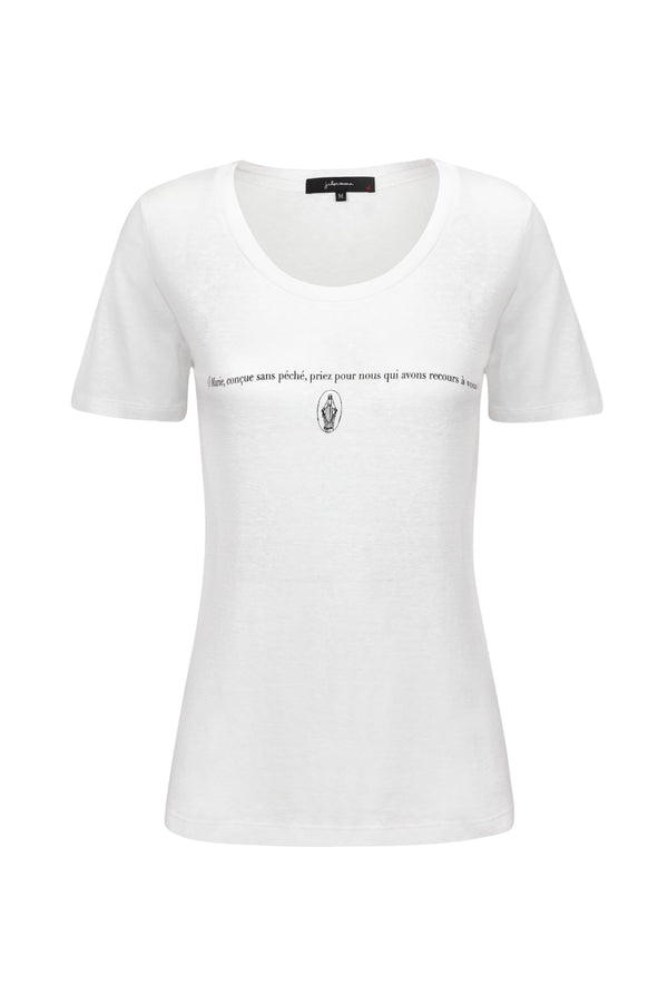 Camiseta Santinha Branco