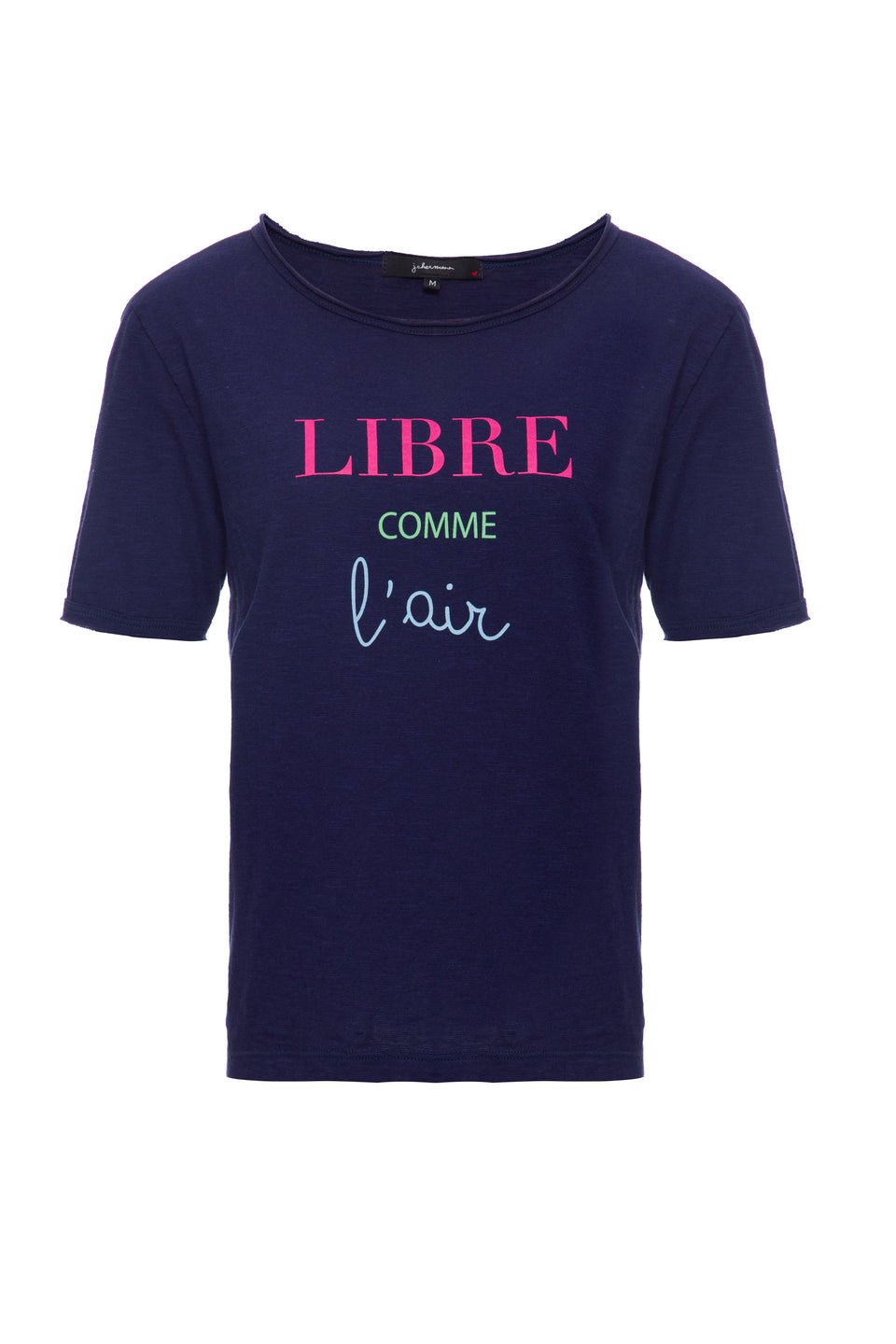 Camiseta Libre Comme L'air Azul Marinho