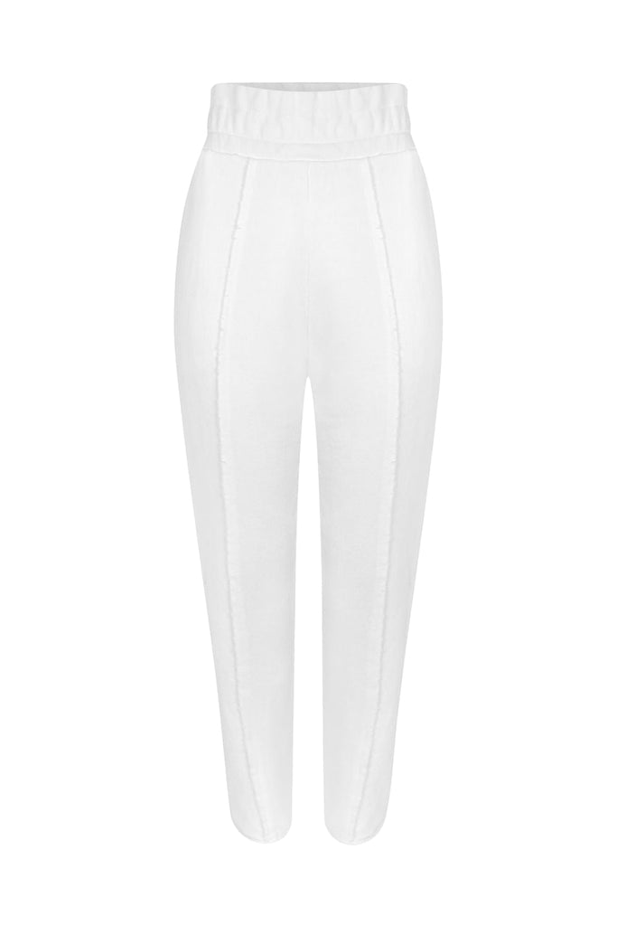 Calça Moletom Basic Branco