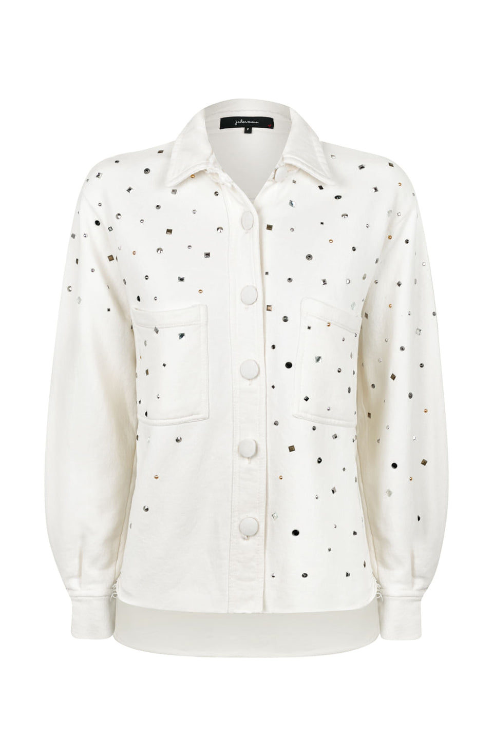 Camisa Moletom Tachas Off White