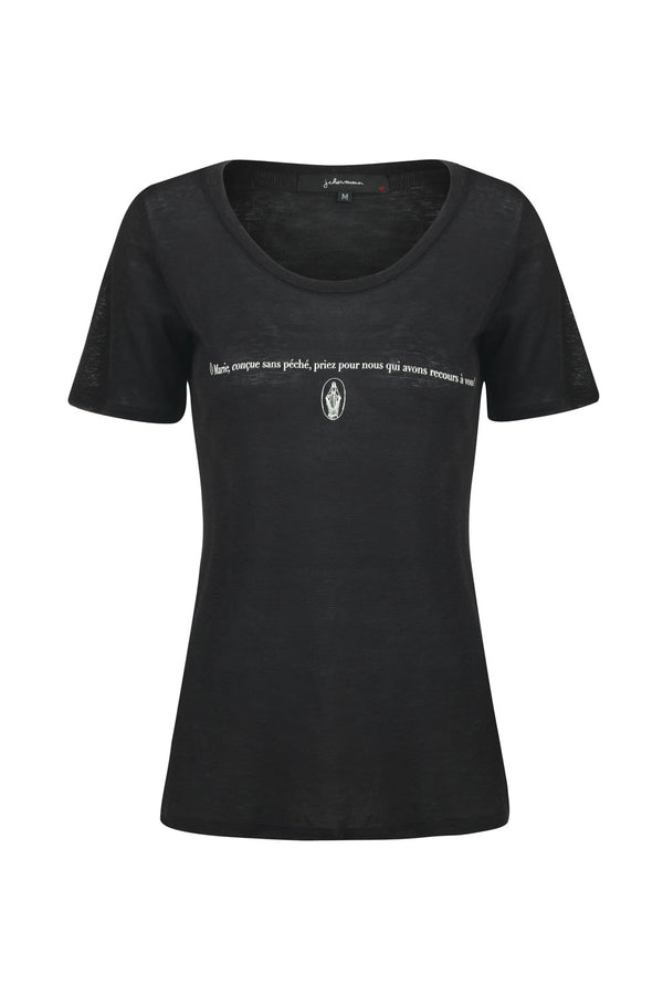 Camiseta Santinha Preto