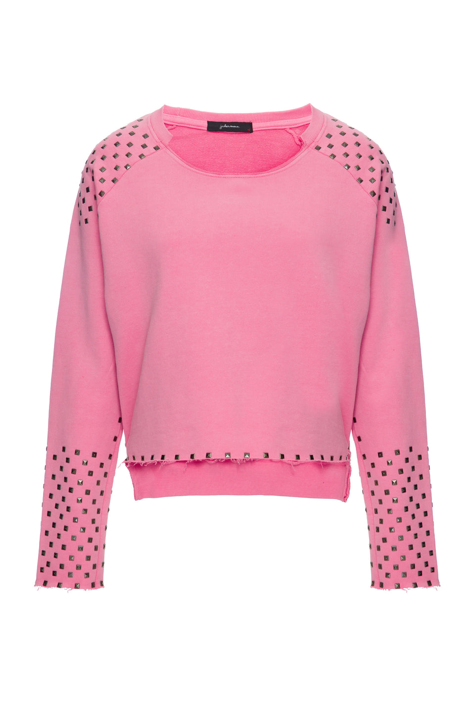 Blusa Moletom Tachas Rosa