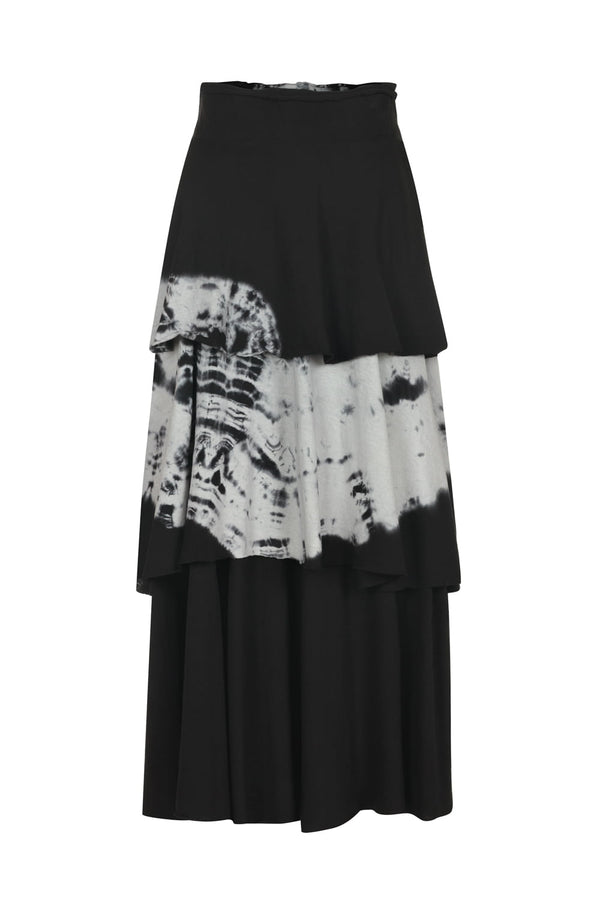 Saia 3 Marias Tie Dye Preto