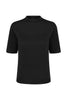 Camiseta Gola Mock Confort Preto