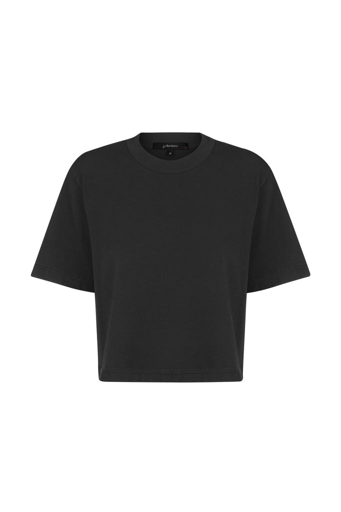 Camiseta Cropped Colors Preto