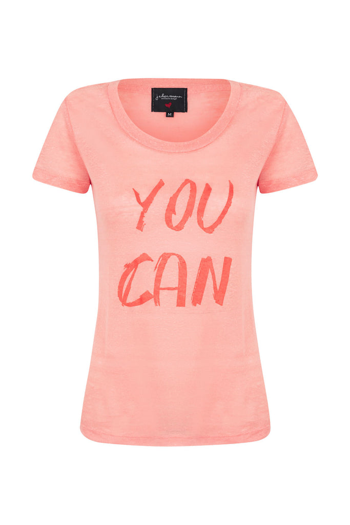 Camiseta you can Rosa