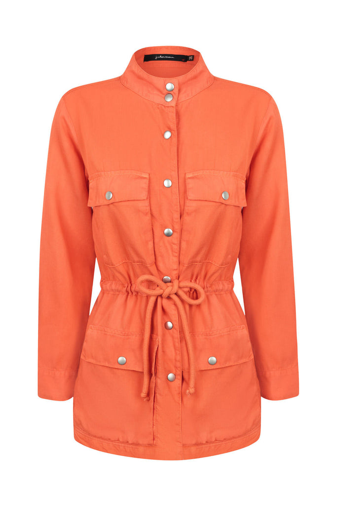 Parka Tencel Laranja