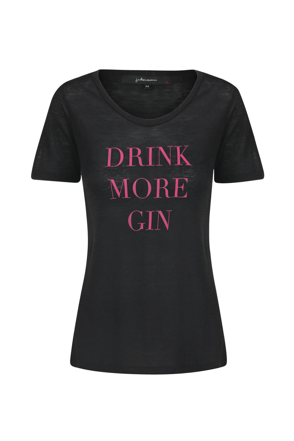 Camiseta Drink More Gin Preto