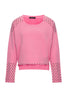 Blusa Moletom Tachas Rosa