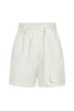 Shorts Clochard Tencel Off White