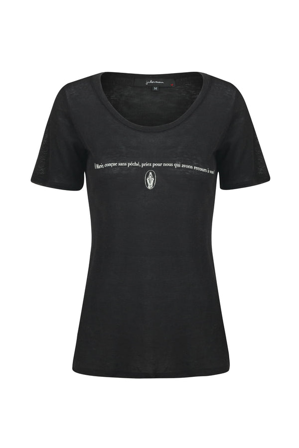 Camiseta Santinha Preto