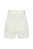 Shorts Clochard Tencel Off White