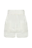 Shorts Clochard Tencel Off White