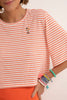 Camiseta Cropped Drinks Listra Laranja