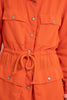 Parka Tencel Laranja