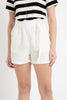 Shorts Clochard Tencel Off White