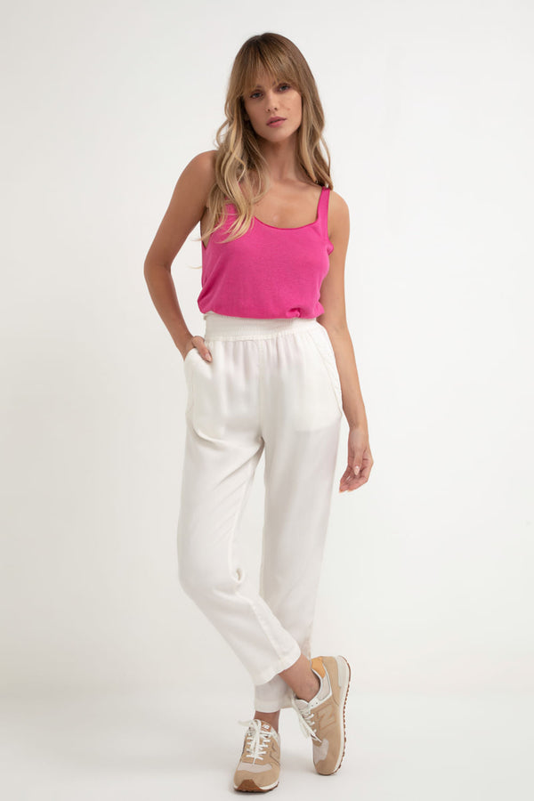 Calça Matelasse Off White