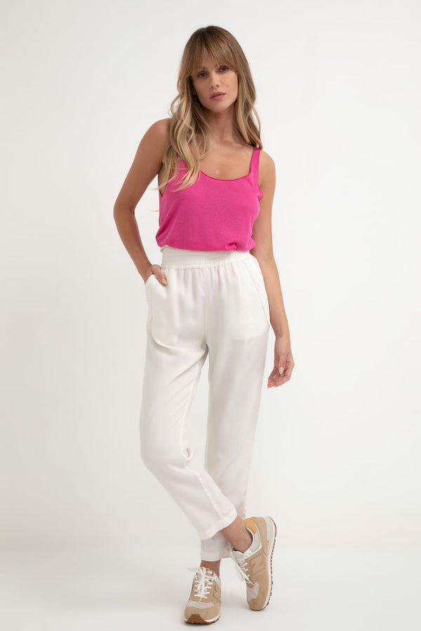 Calça Matelasse Off White