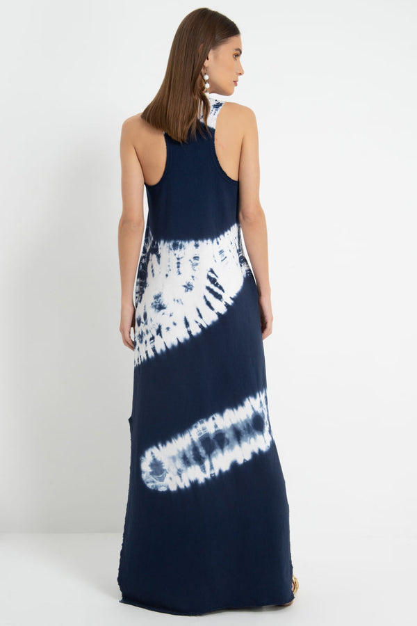 Vestido Tie Dye Azul