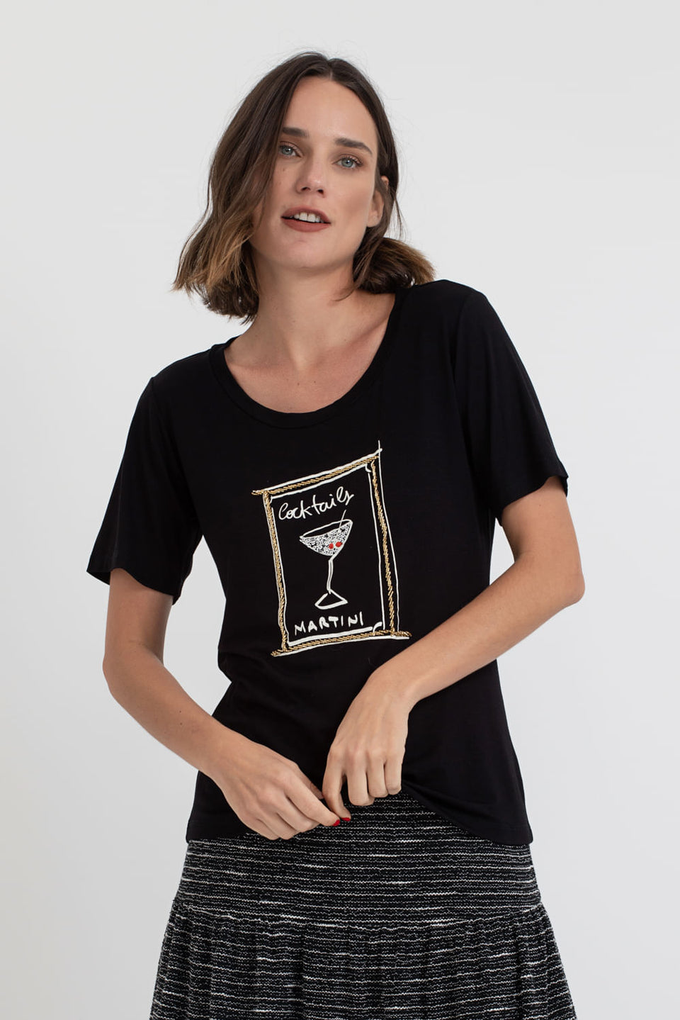 Camiseta Drink Preto